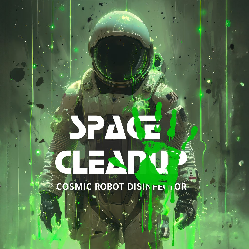 Boxart for SPACE CLEANUP: Cosmic Robot Disinfector