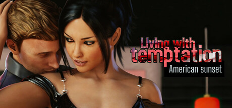 Boxart for Living with temptation: American sunset
