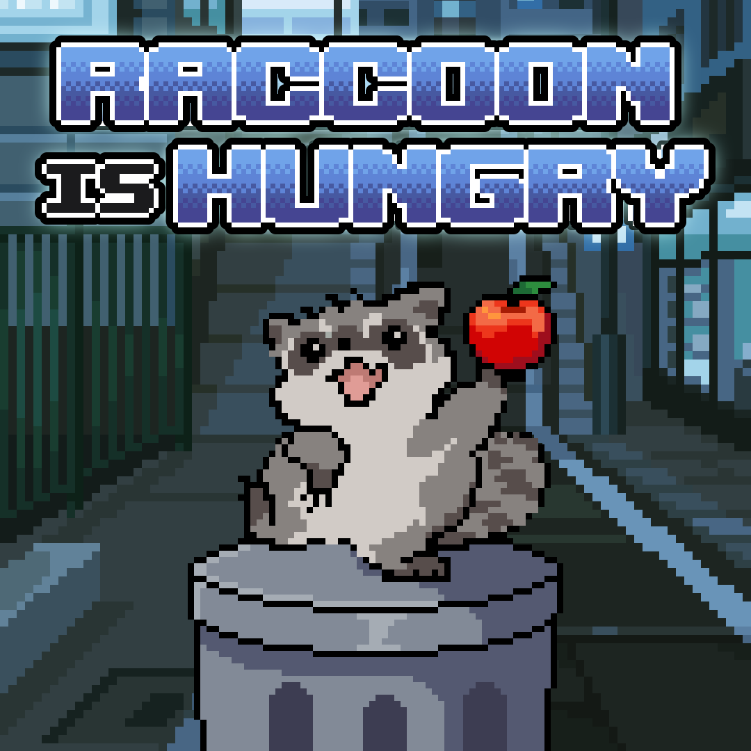 Boxart for Raccoon is Hungry (Windows) 