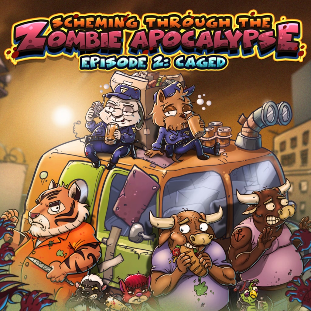 Boxart for Scheming Through The Zombie Apocalypse Ep2: Caged