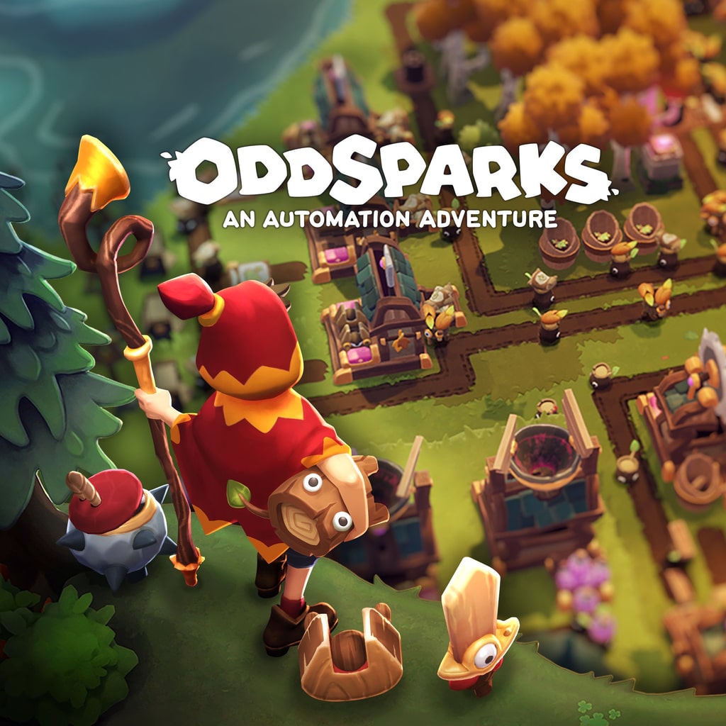 Boxart for Oddsparks: An Automation Adventure