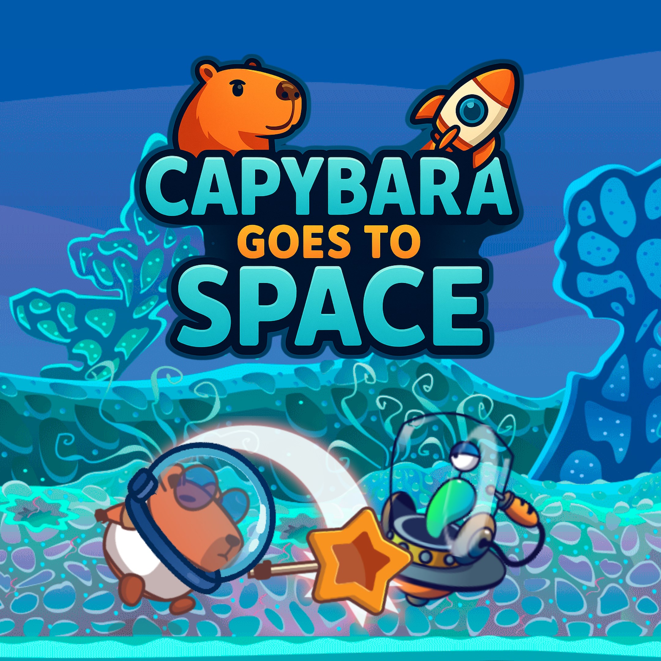 Boxart for Capybara Goes to Space (XBOX SERIES)