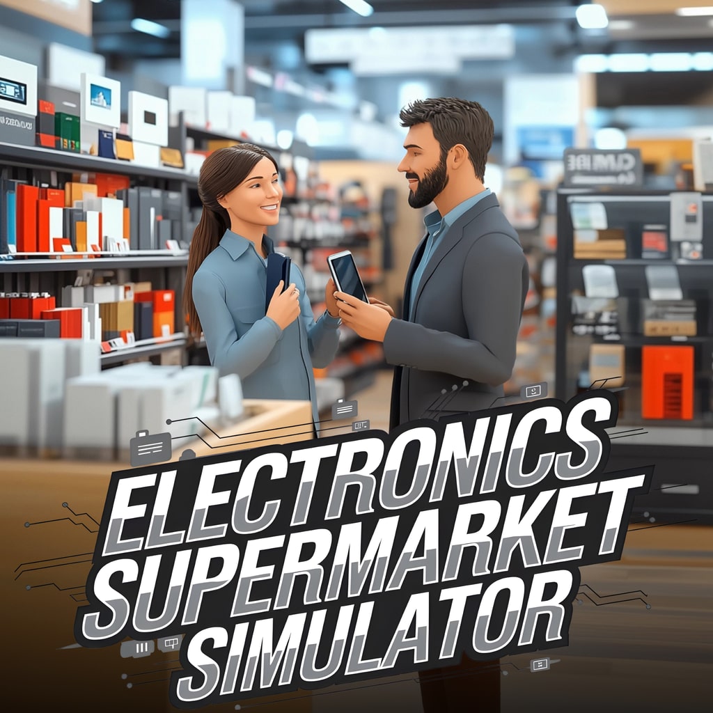 Boxart for Electronics Supermarket Simulator