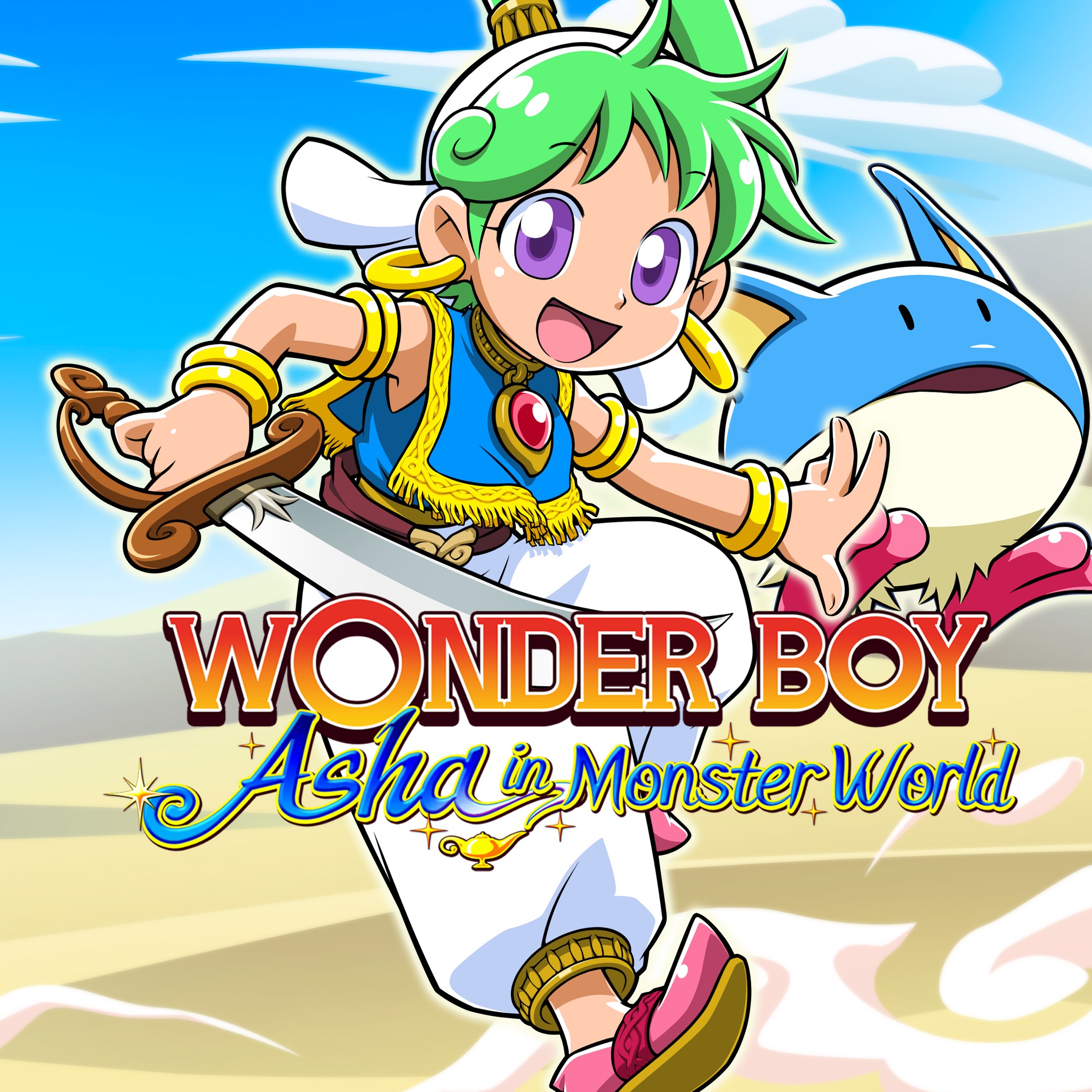 Boxart for WONDER BOY ASHA in Monster World