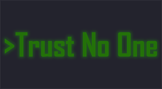 Boxart for Trust No One Trophies