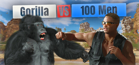 Boxart for Gorilla Vs 100 Men