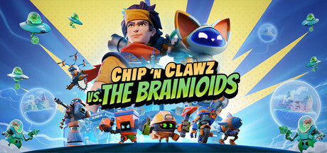 Boxart for Chip ‘n Clawz vs. The Brainioids