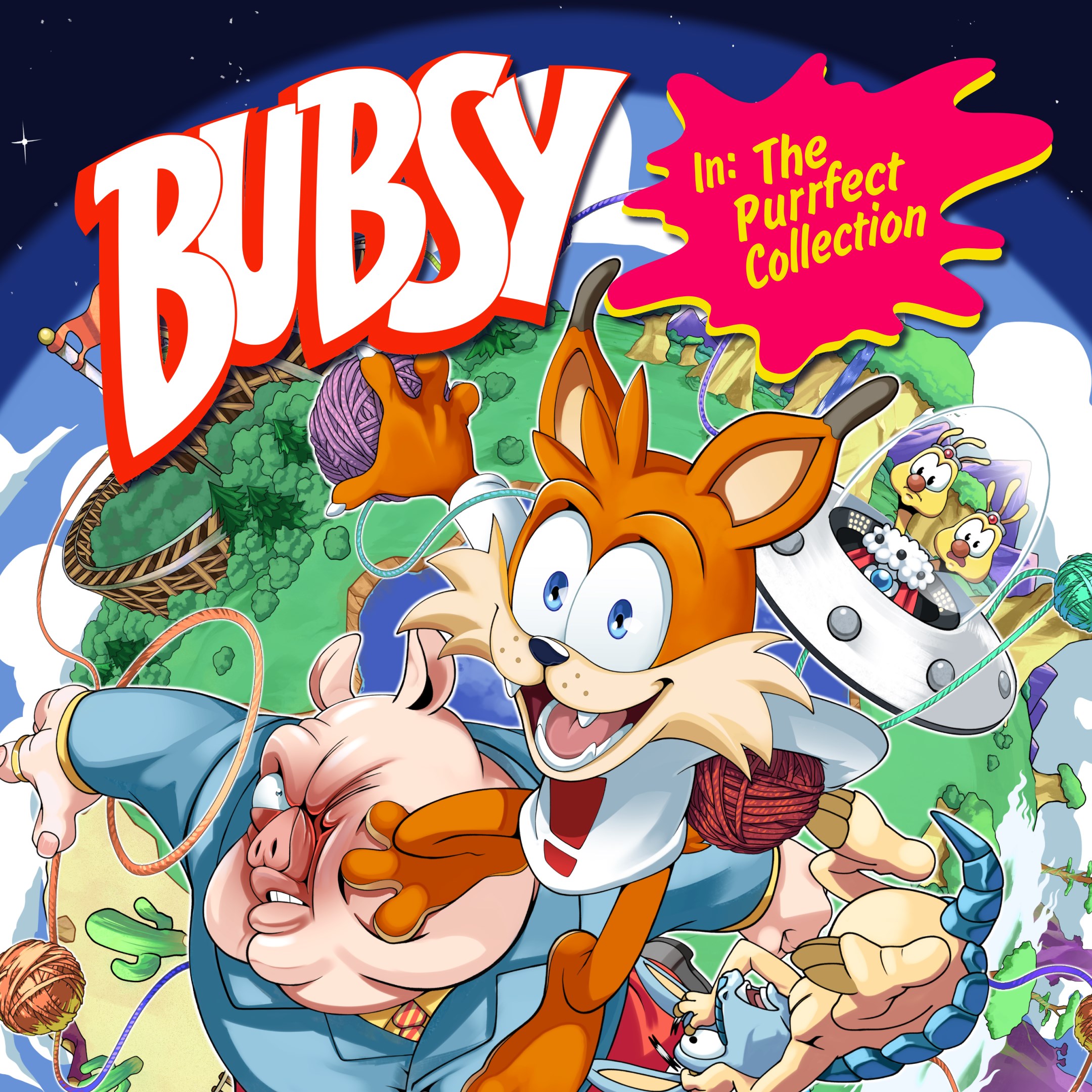 Boxart for Bubsy in: The Purrfect Collection