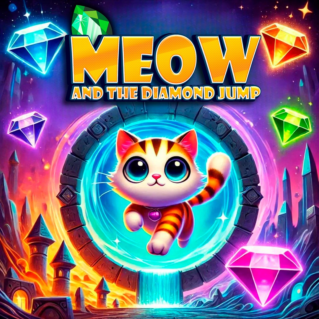 Boxart for Meow and the Diamond Jump (WINDOWS)