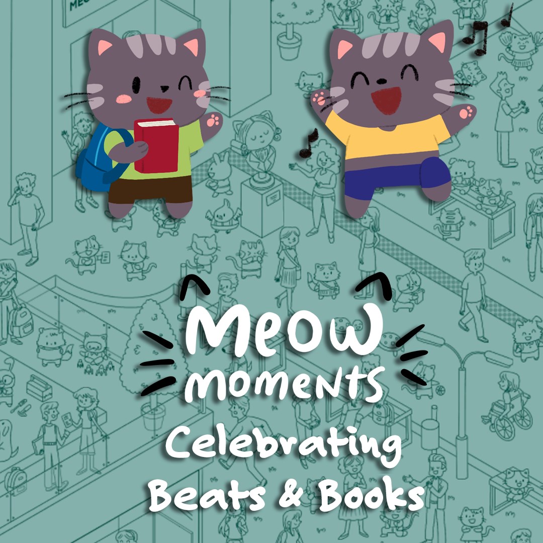 Boxart for Meow Moments: Celebrating Beats and Books