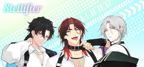 Boxart for Stellifier - an otome game inspired by older idols