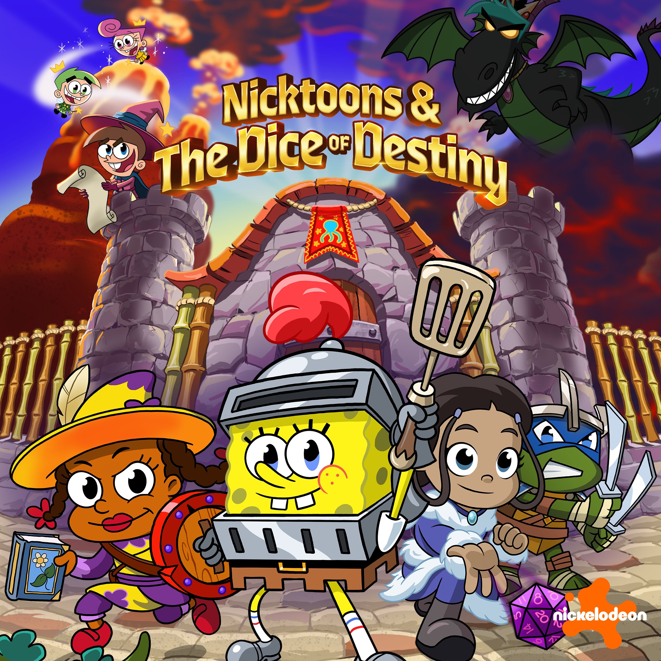 Boxart for Nicktoons and The Dice of Destiny