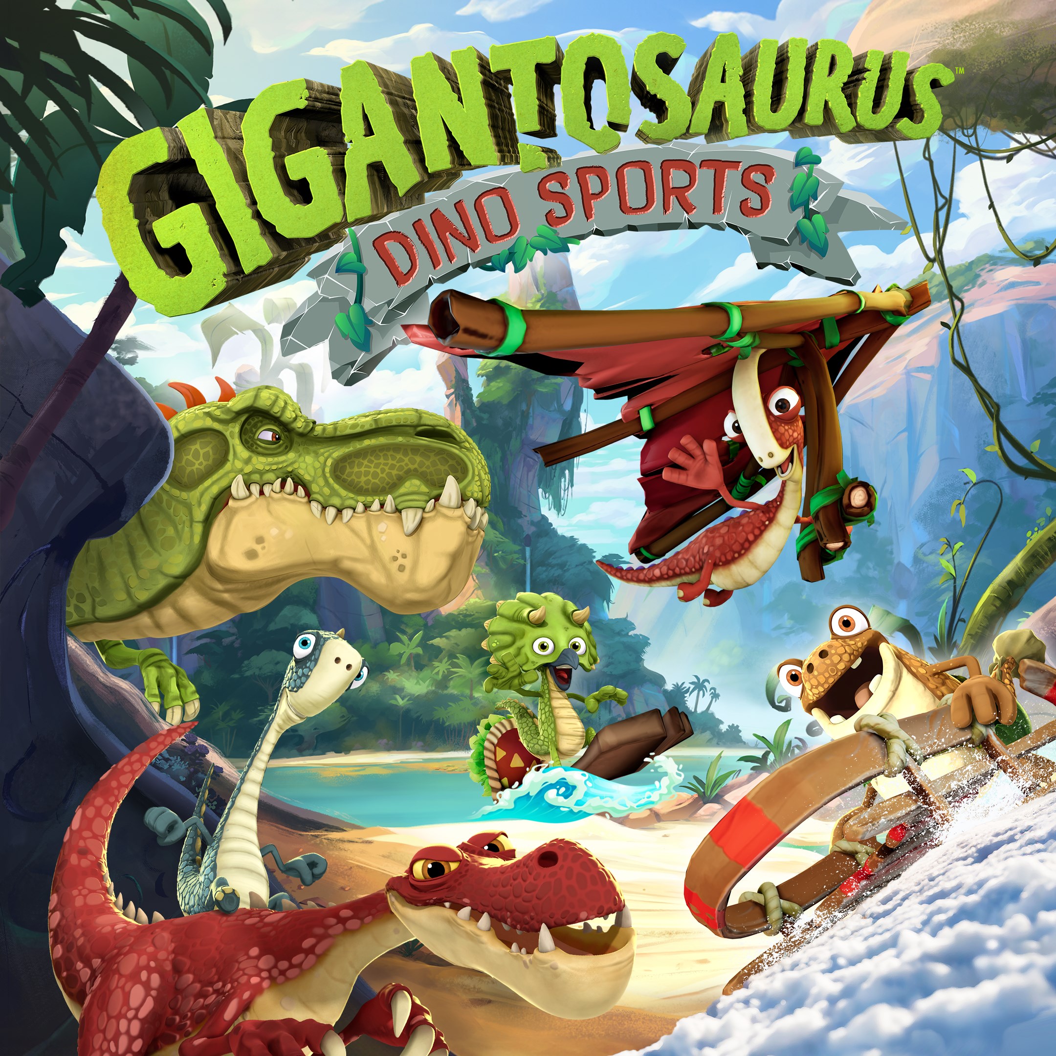 Boxart for Gigantosaurus: Dino Sports