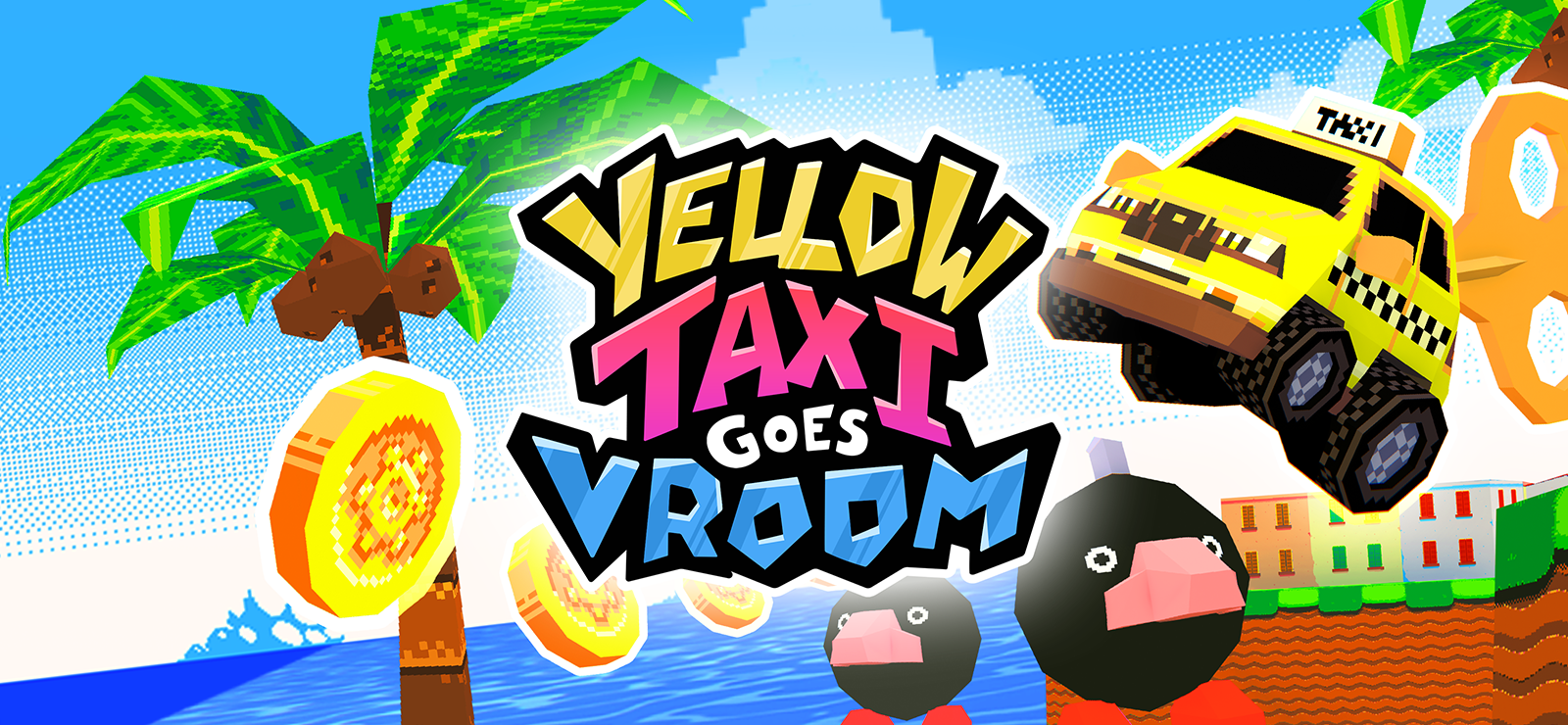 Boxart for Yellow Taxi Goes Vroom