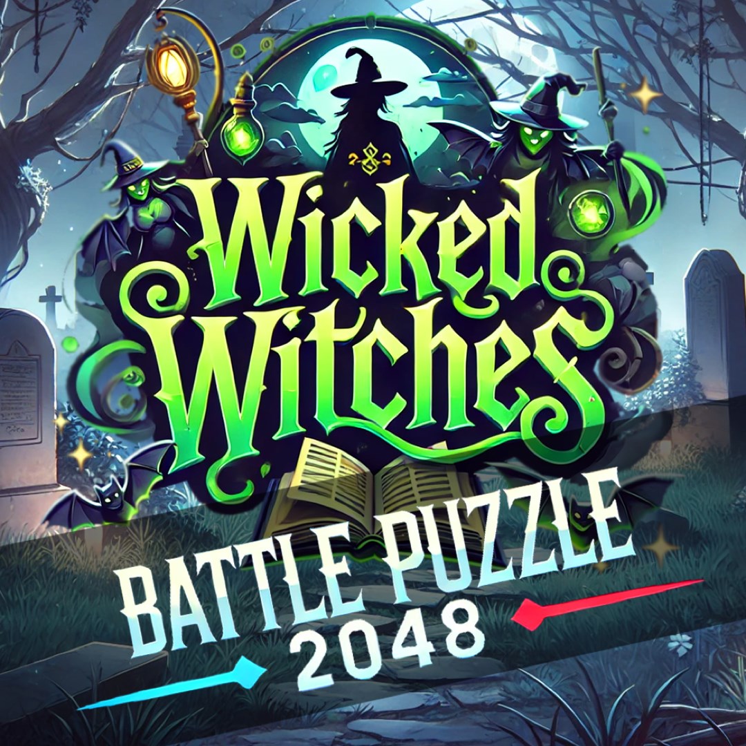 Boxart for Battle Puzzle 2048 - Wicked Witches