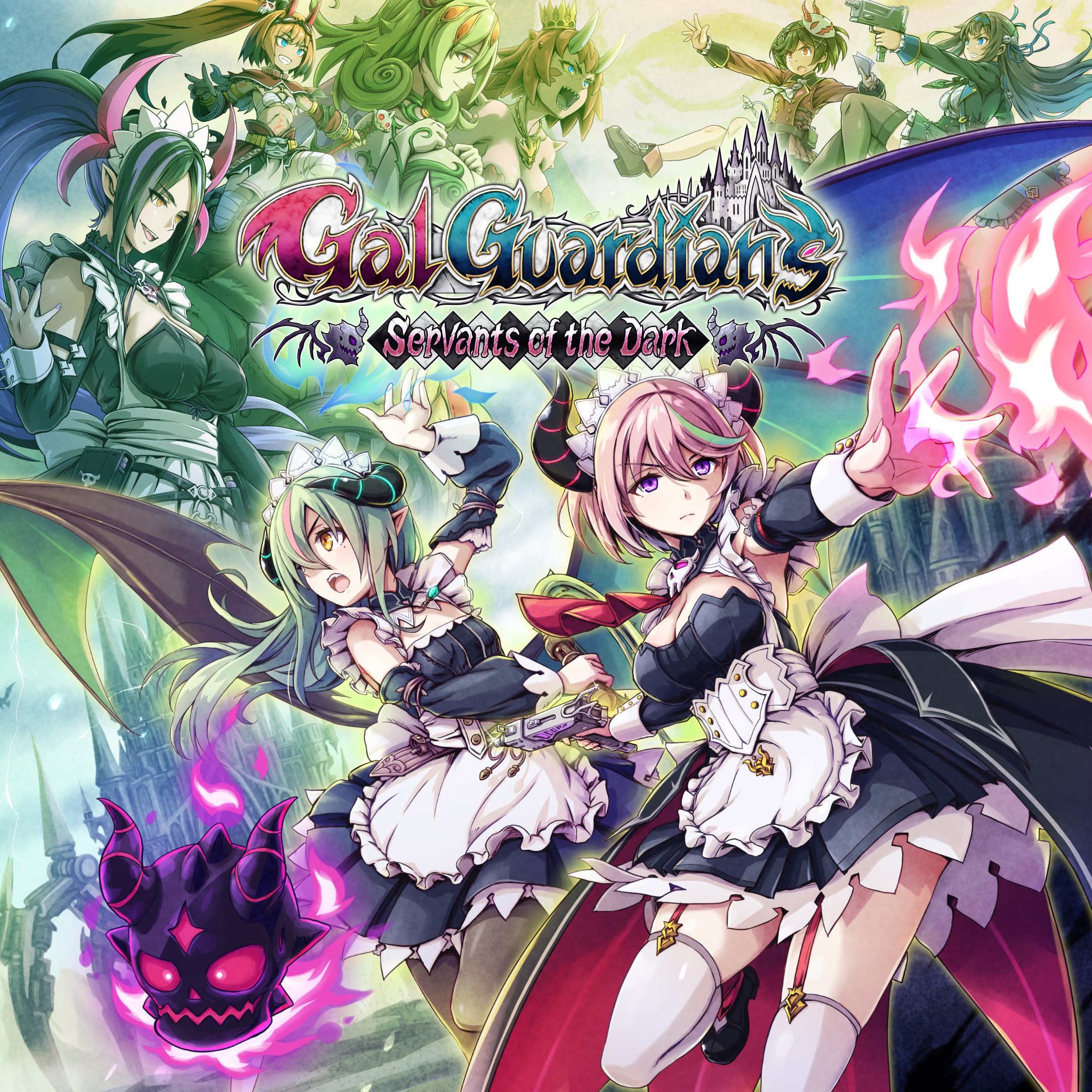 Boxart for Gal Guardians: Servants of the Dark
