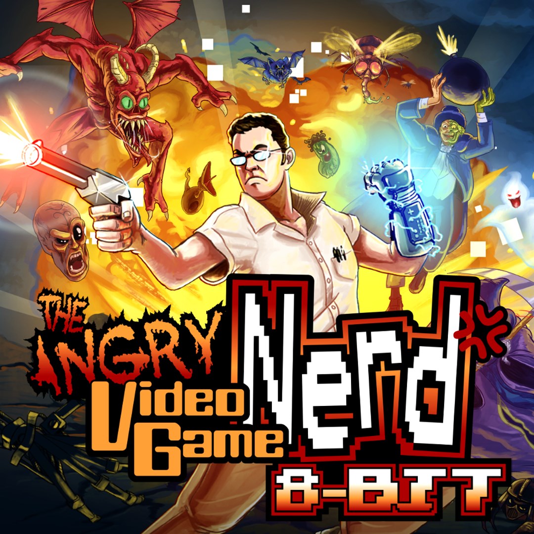 Boxart for Angry Video Game Nerd 8-bit