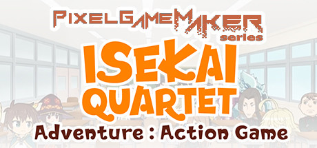 Boxart for Pixel Game Maker Series  ISEKAI QUARTET Adventure Action Game