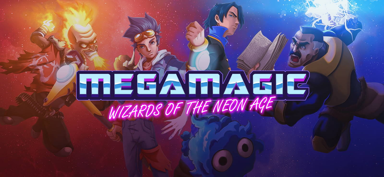 Boxart for Megamagic: Wizards of the Neon Age