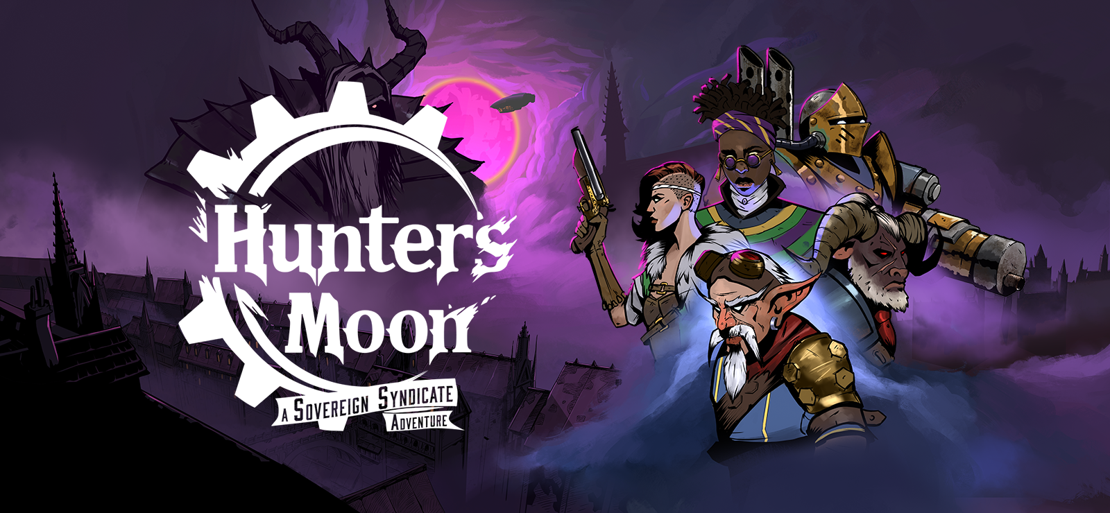 Boxart for Hunter's Moon: A Sovereign Syndicate Adventure