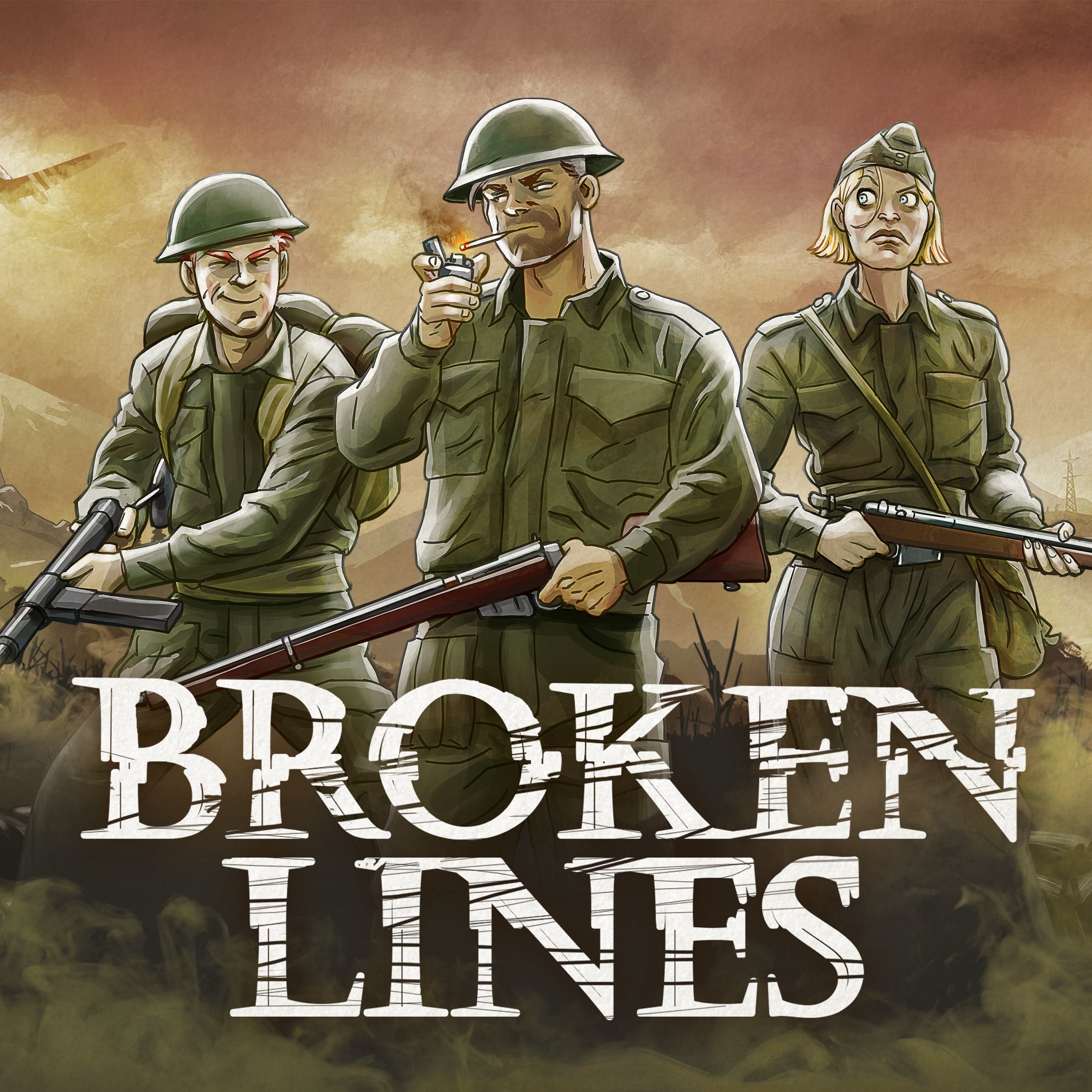 Boxart for Broken Lines