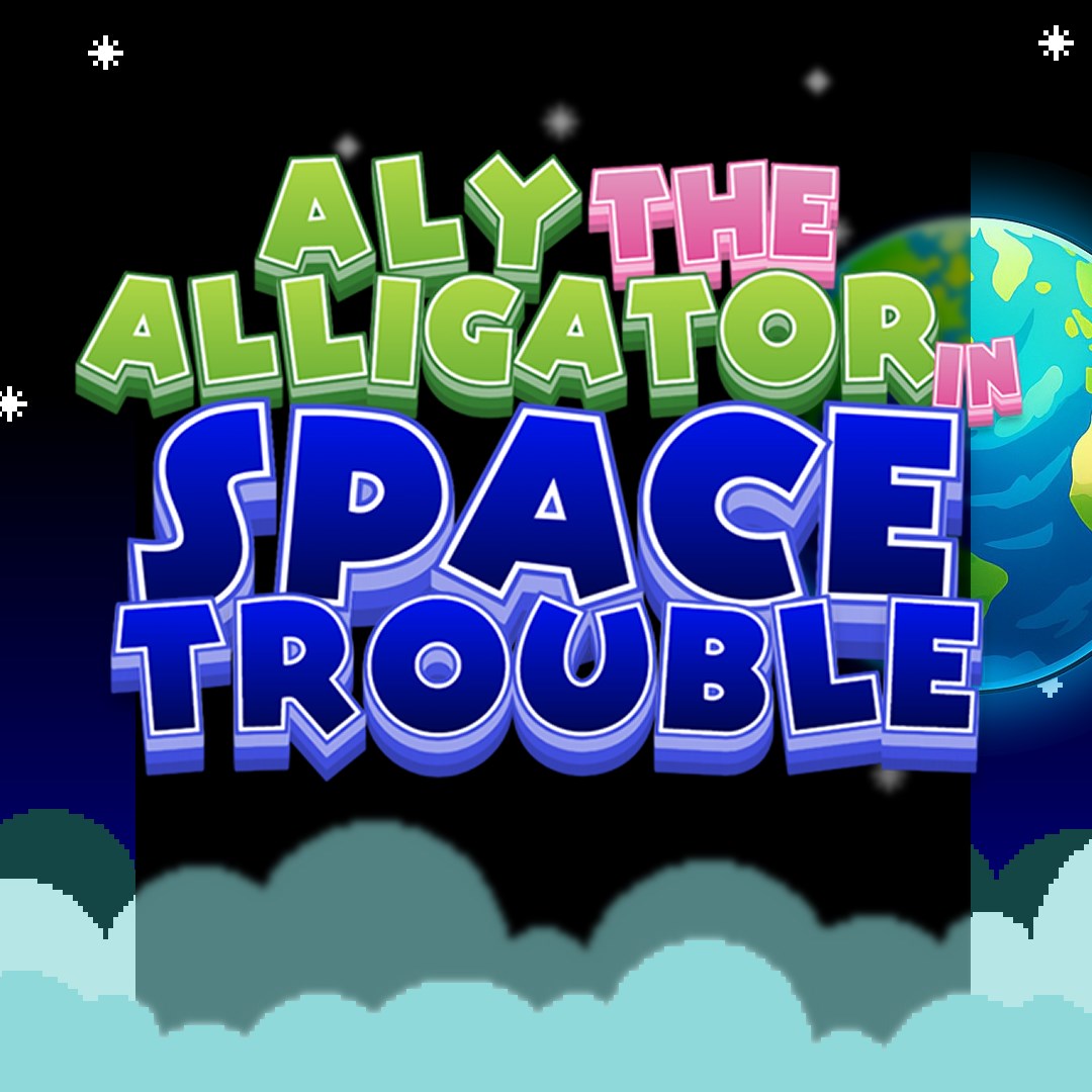 Boxart for Aly The Alligator in Space Trouble (XBox Series)