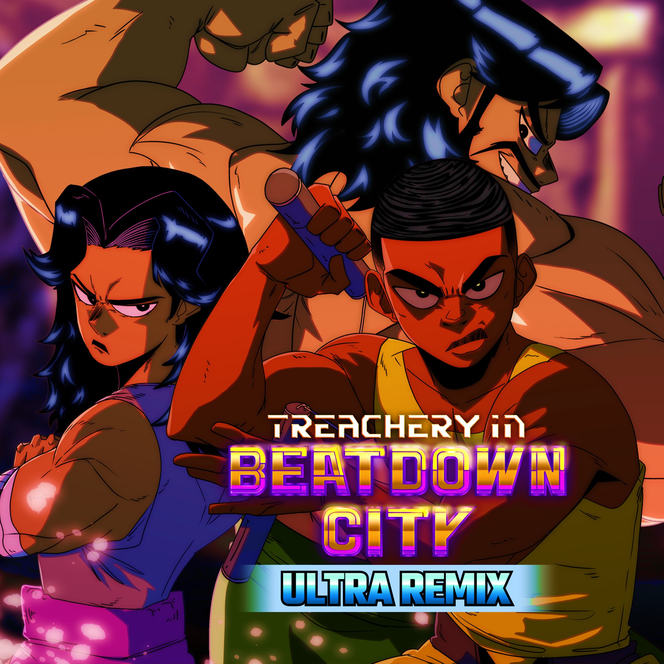 Boxart for Treachery in Beatdown City: Ultra Remix