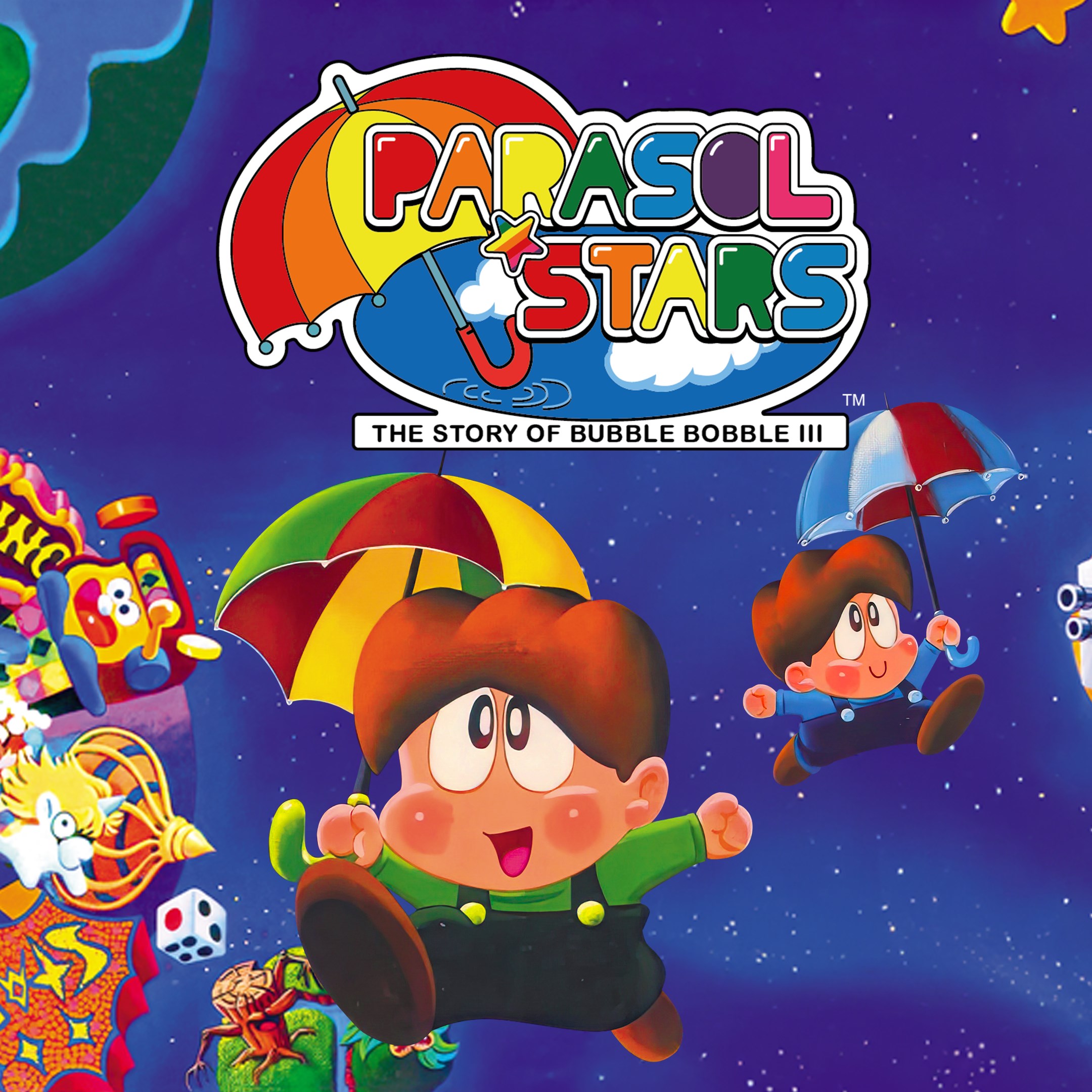 Boxart for Parasol Stars: The Story of Bubble Bobble III