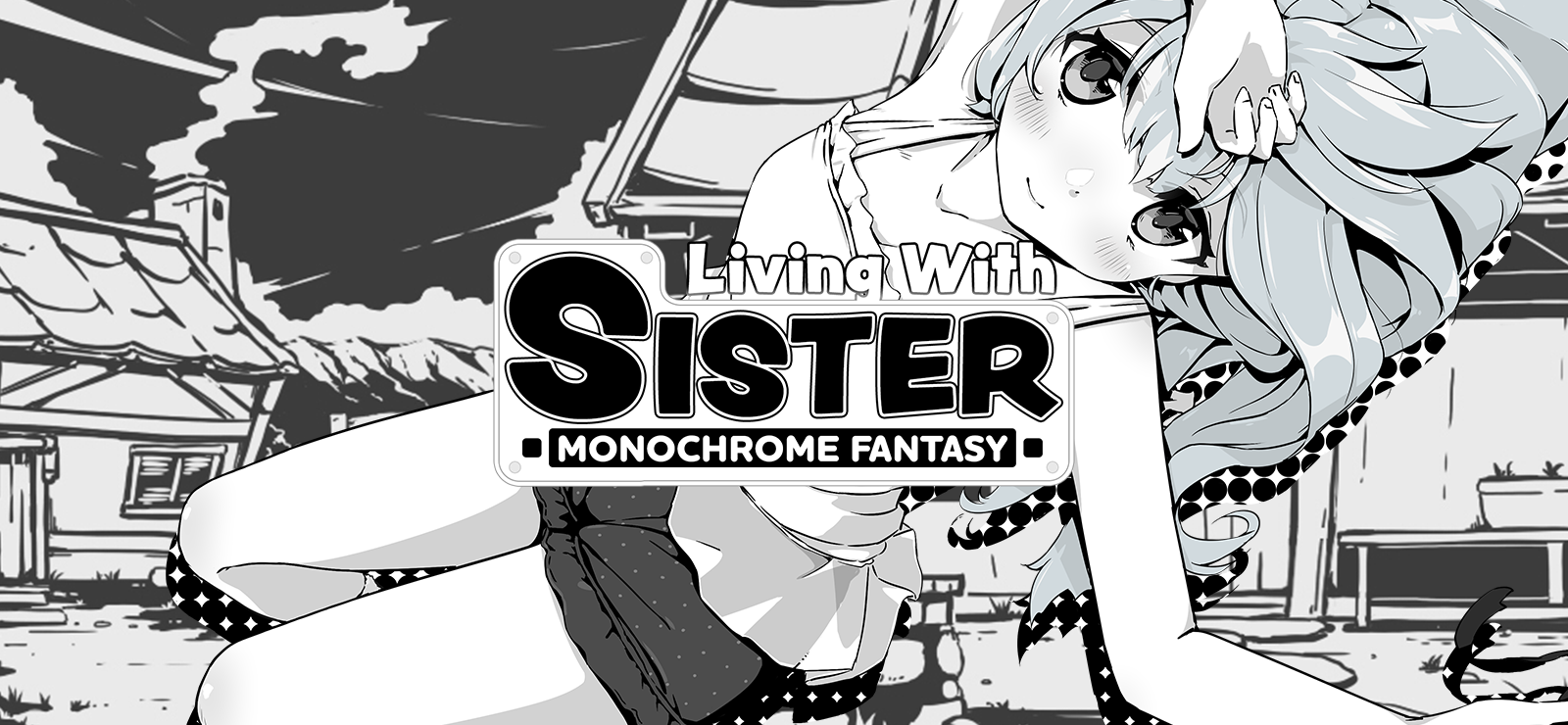 Boxart for Living With Sister: Monochrome Fantasy