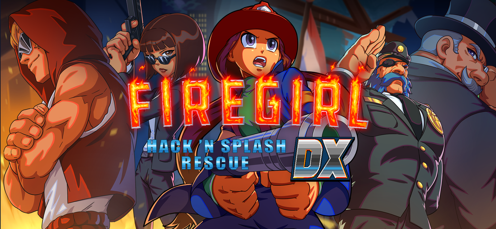 Boxart for Firegirl: Hack 'n Splash Rescue DX