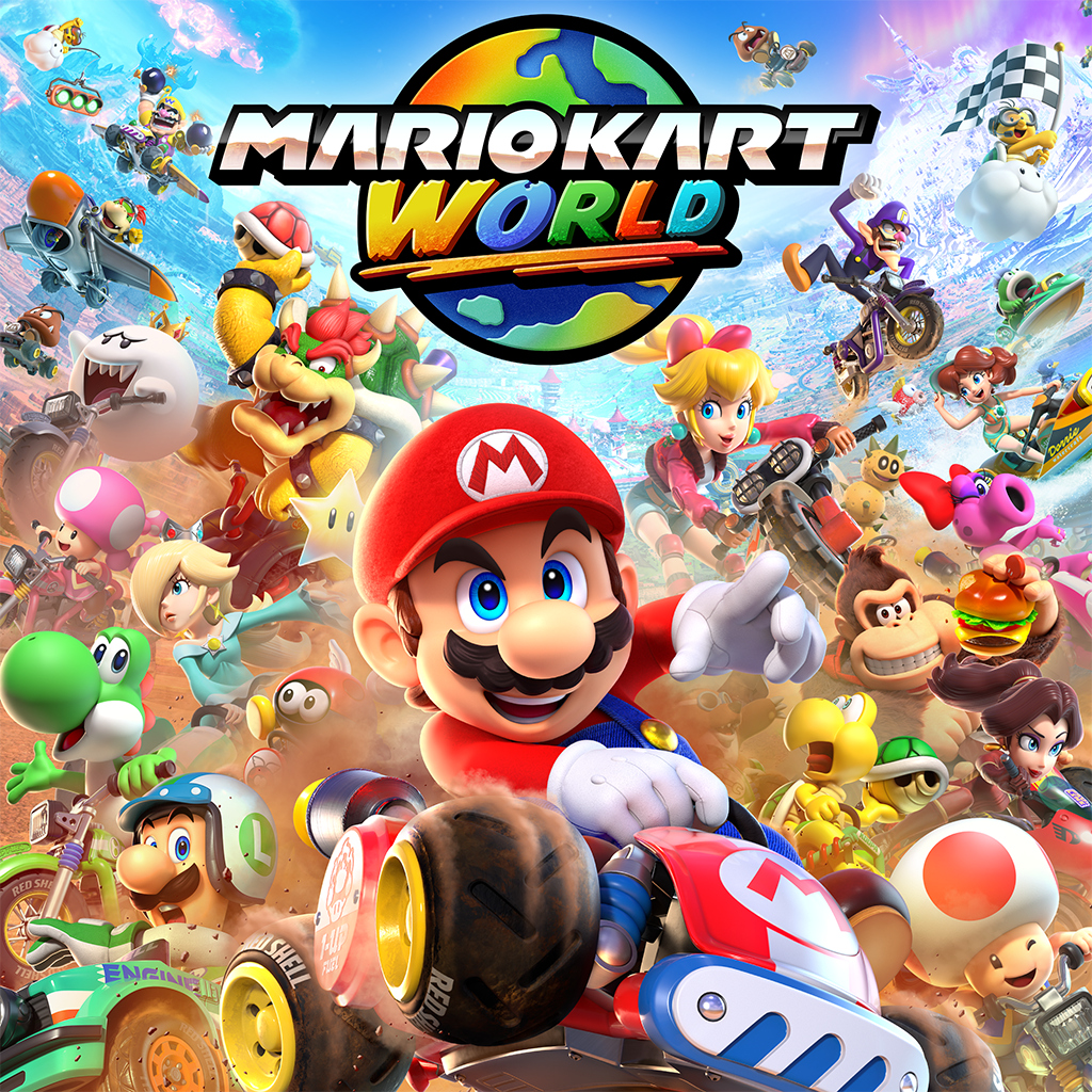Boxart for Mario Kart World