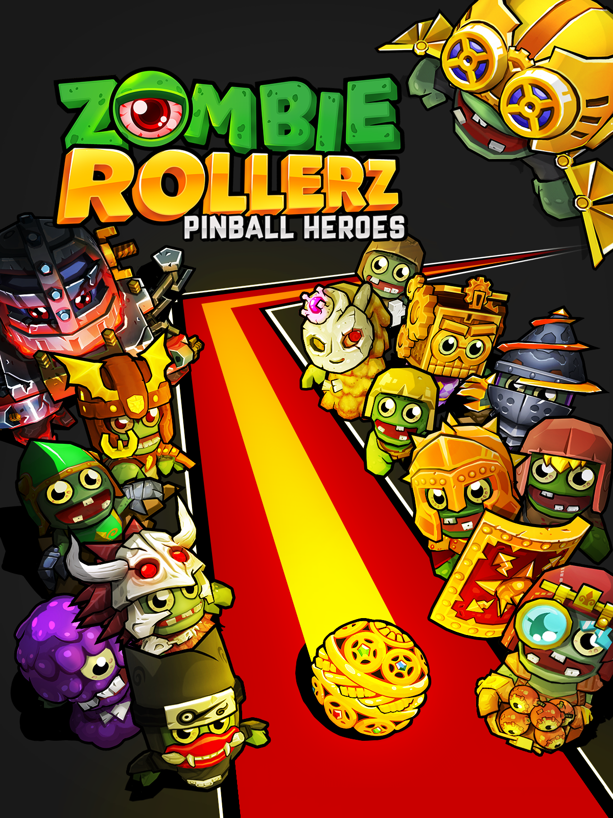 Boxart for Zombie Rollerz: Pinball Heroes