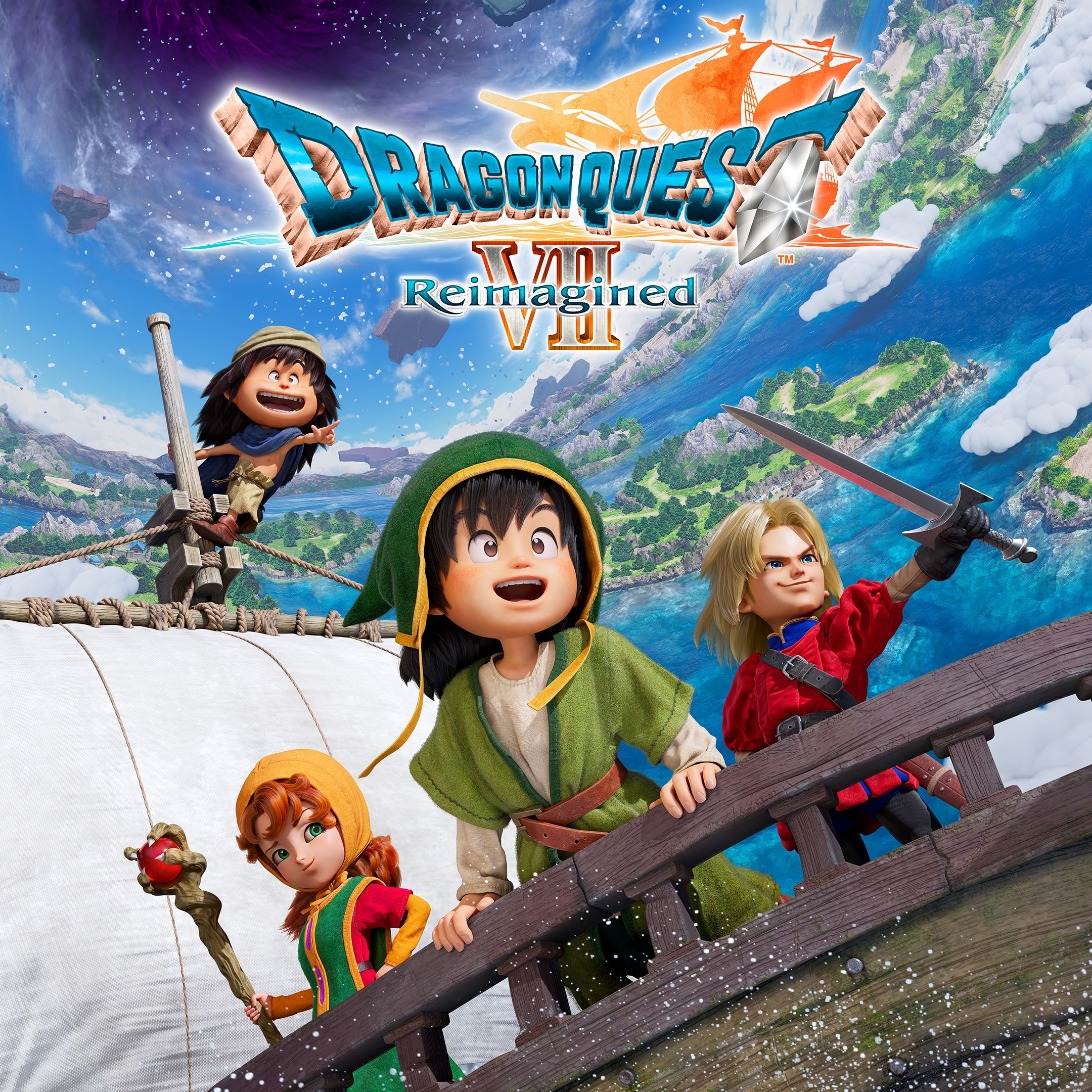 Boxart for DRAGON QUEST VII Reimagined