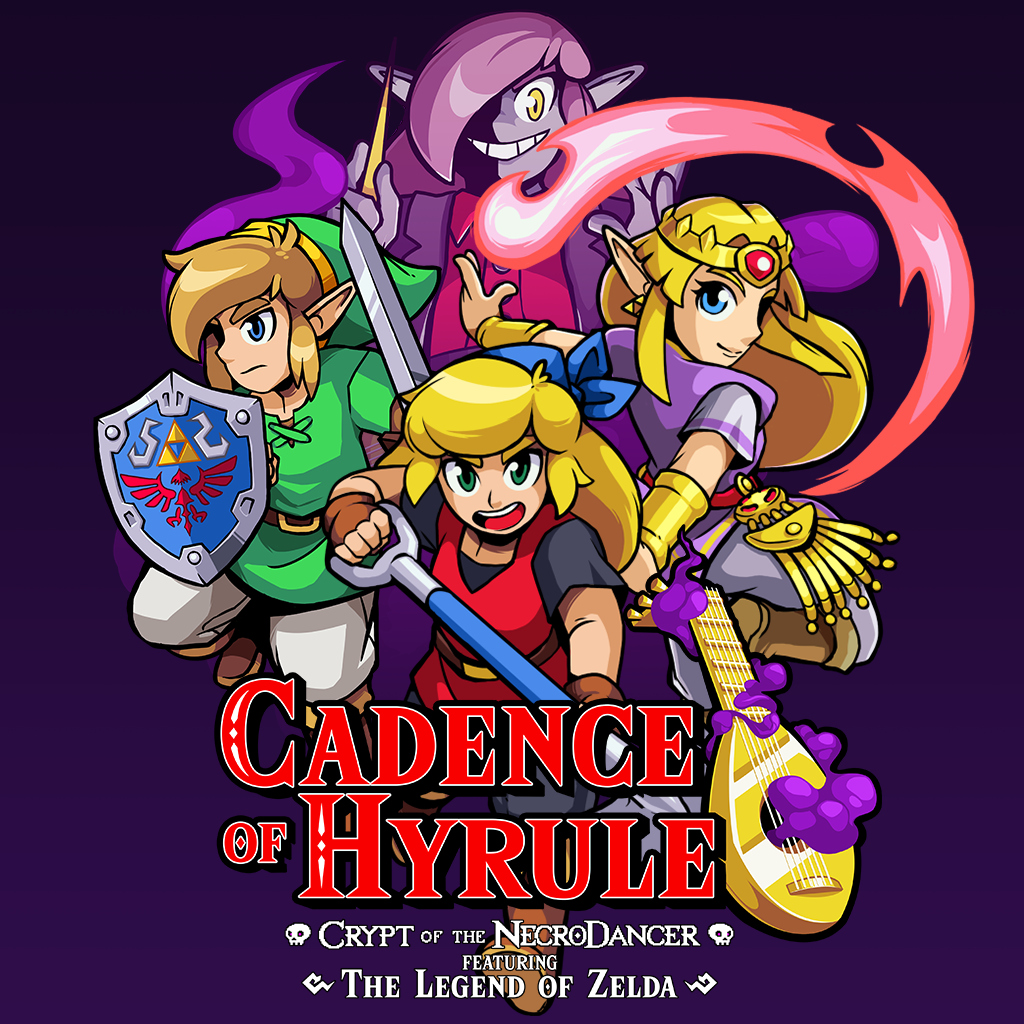 Boxart for Cadence of Hyrule: Crypt of the NecroDancer featuring The Legend of Zelda