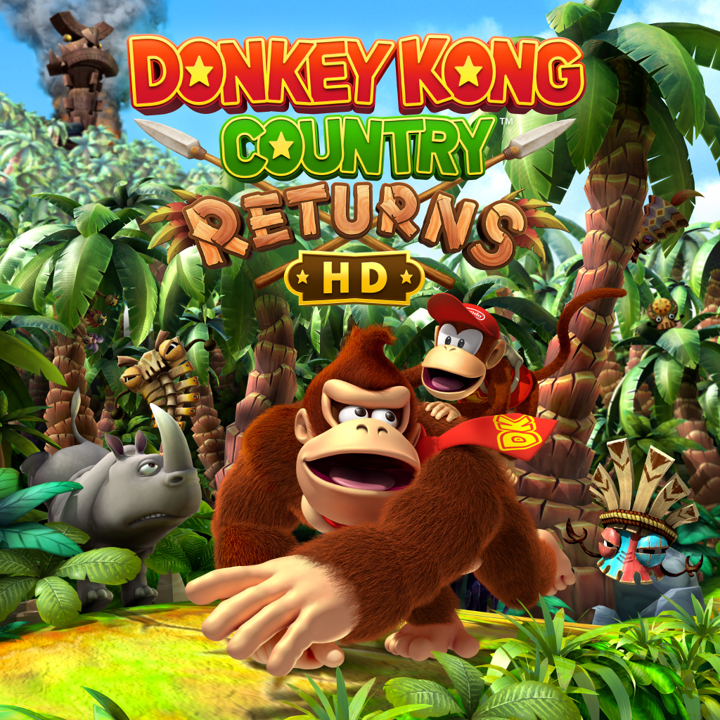 Boxart for Donkey Kong Country Returns HD