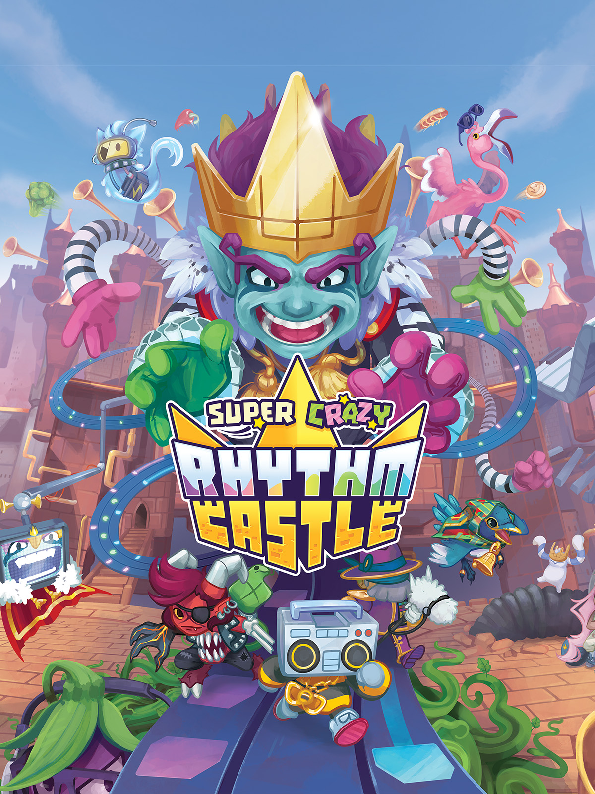Boxart for SUPER CRAZY RHYTHM CASTLE