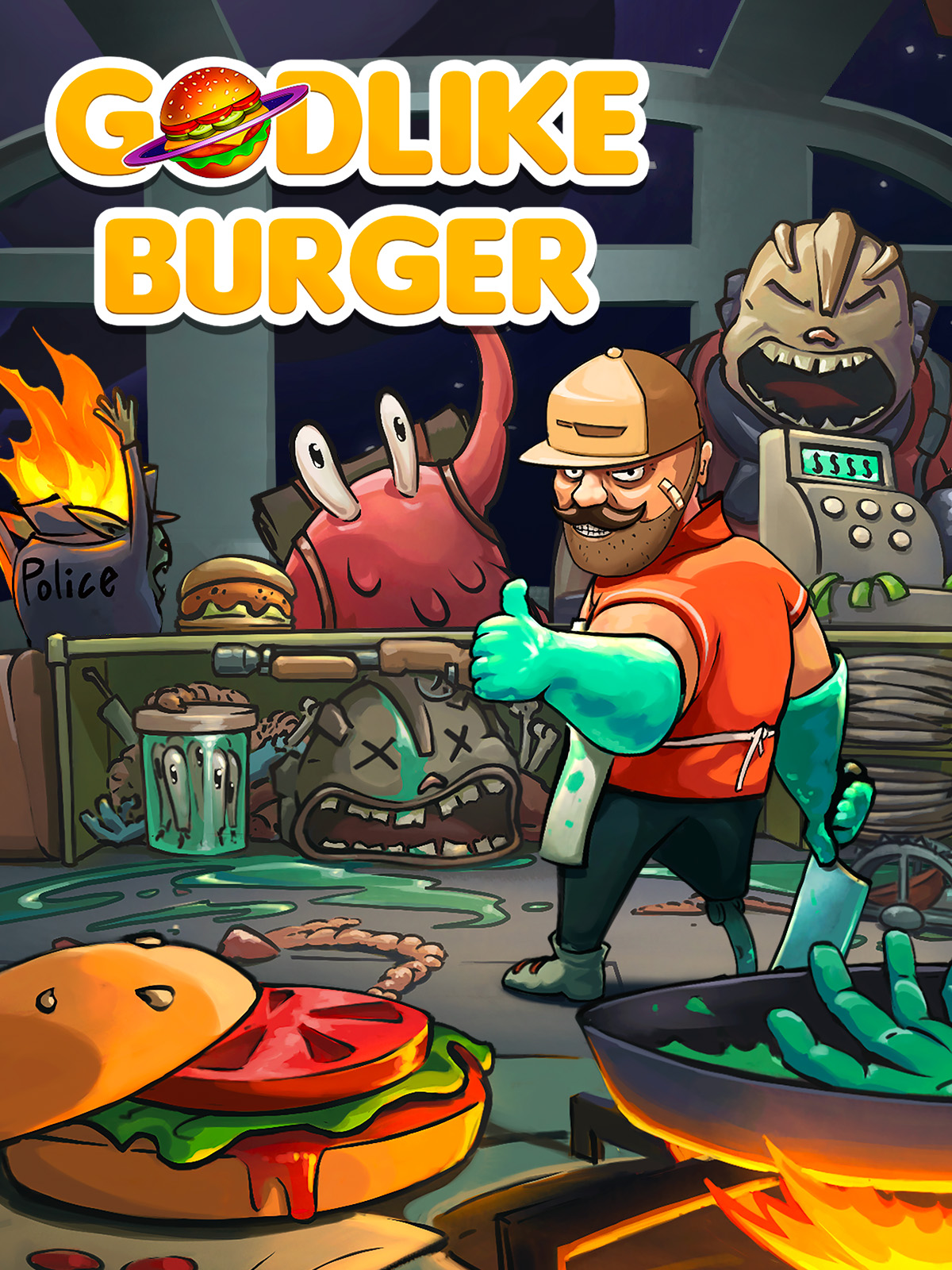 Boxart for Godlike Burger