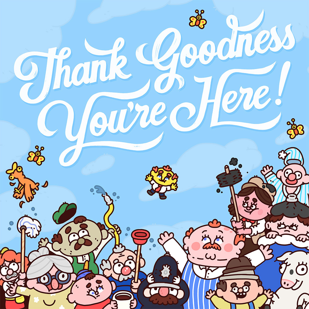 Boxart for Thank Goodness You're Here!