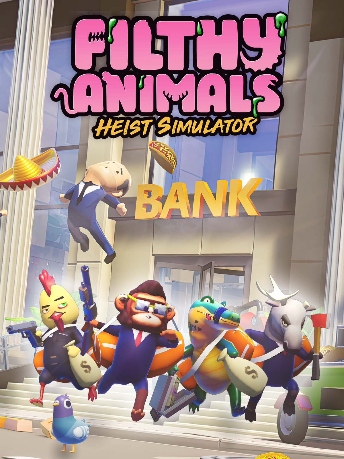 Boxart for Filthy Animals | Heist Simulator