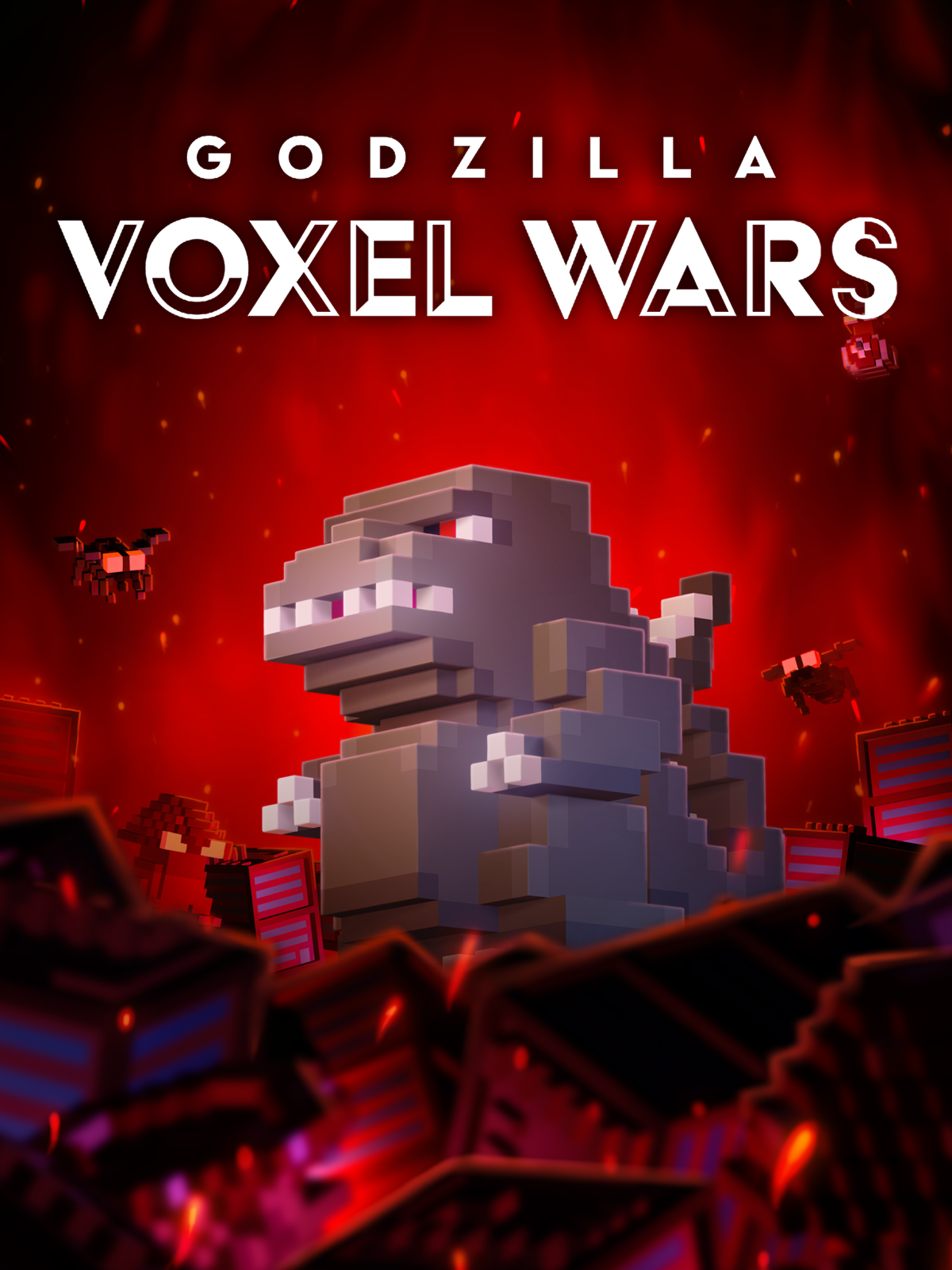 Boxart for Godzilla Voxel Wars