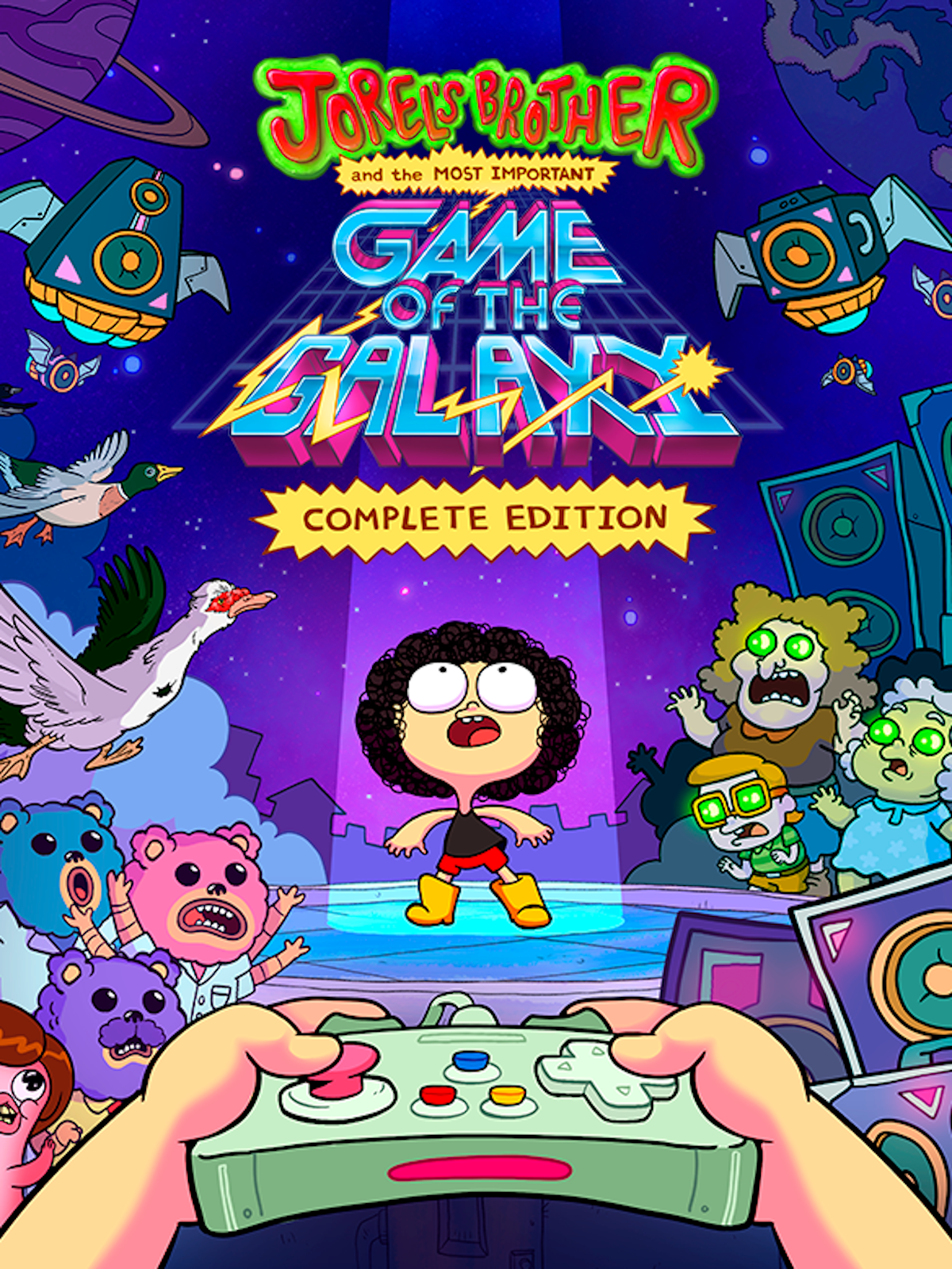 Boxart for Jorel’s Brother and The Most Important Game of the Galaxy