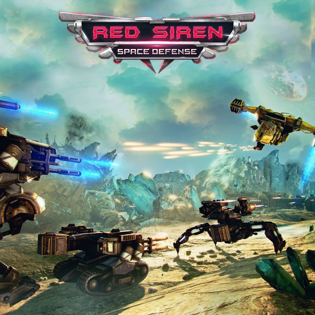 Boxart for Red Siren: Space Defense
