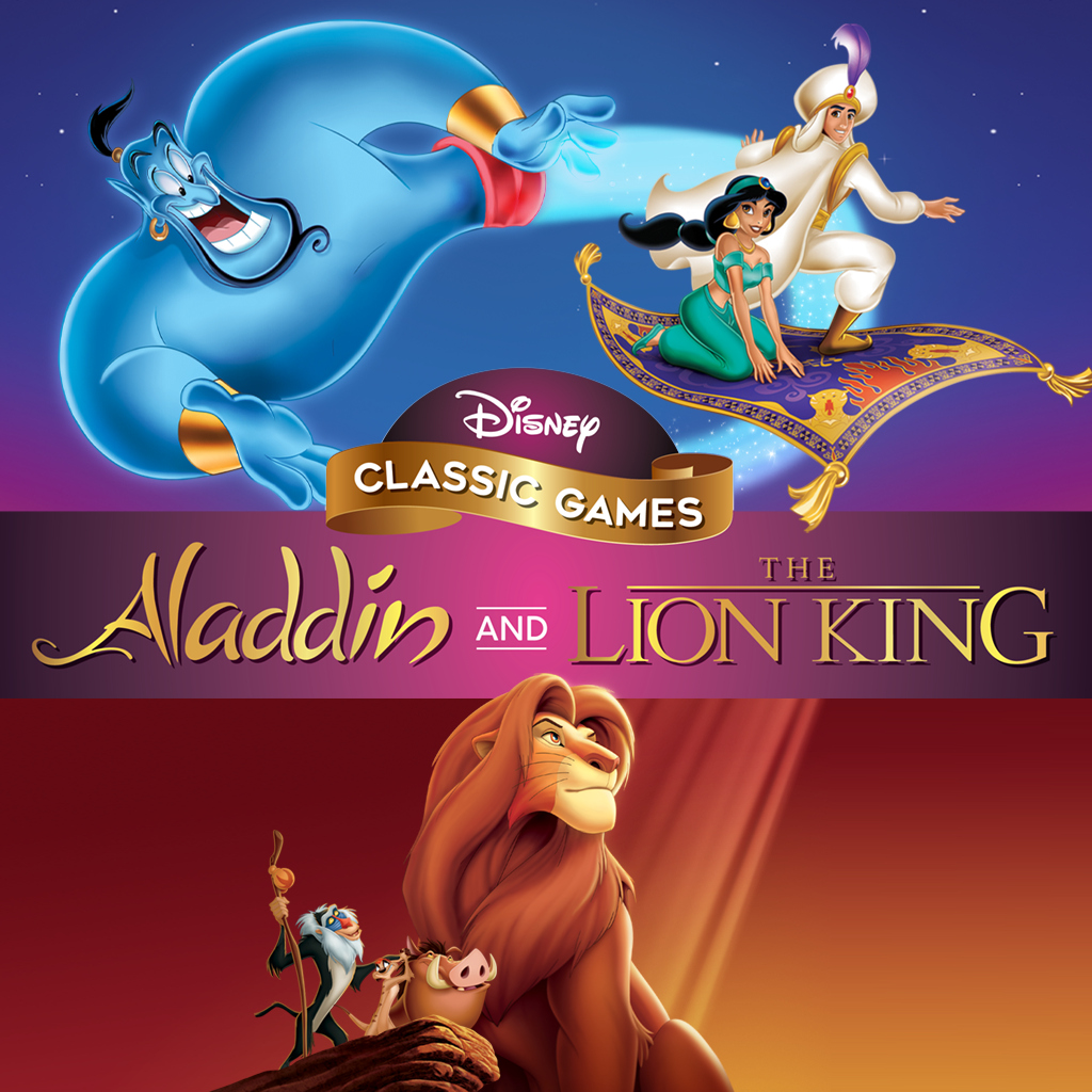 Boxart for Disney Classic Games: Aladdin and The Lion King