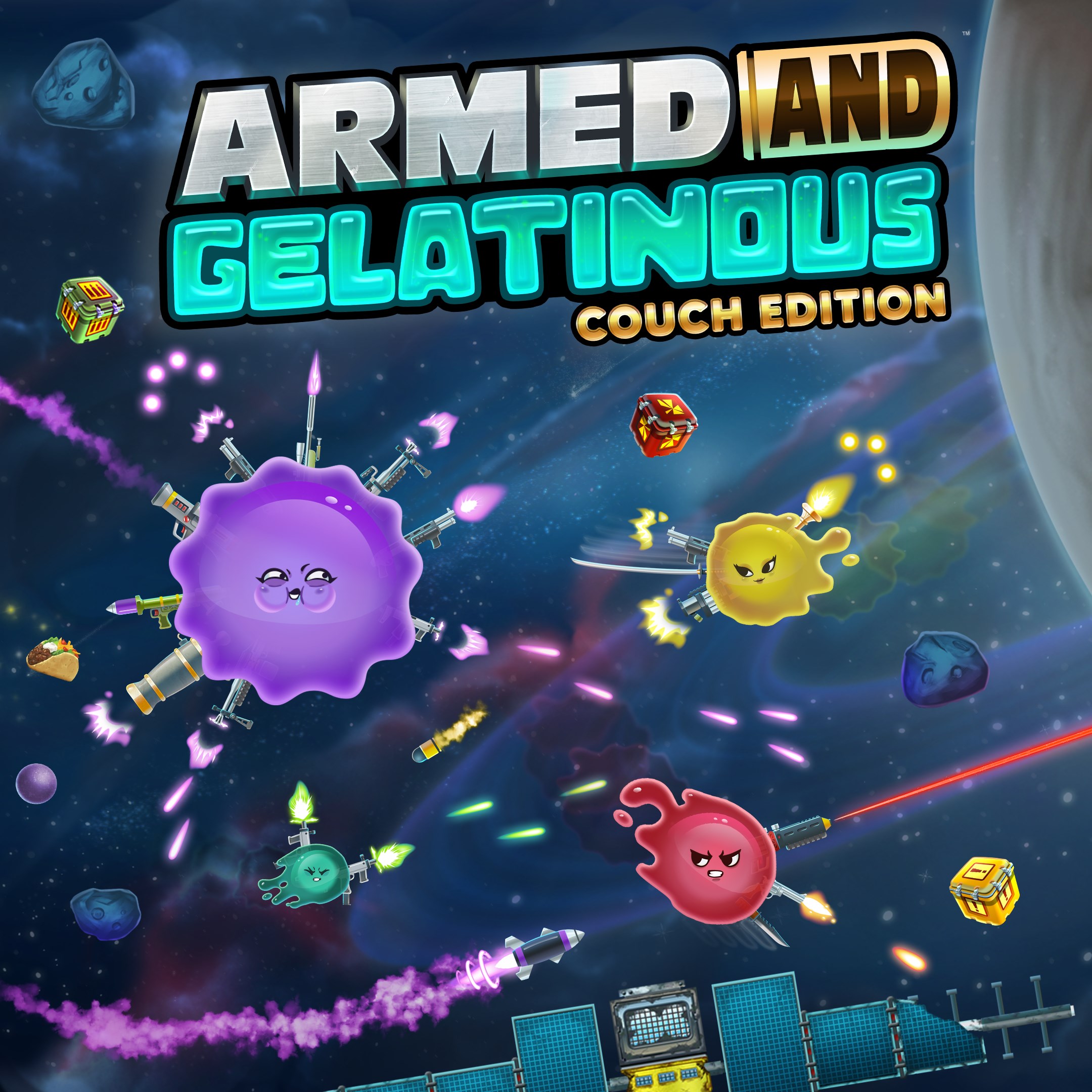 Boxart for Armed and Gelatinous: Couch Edition