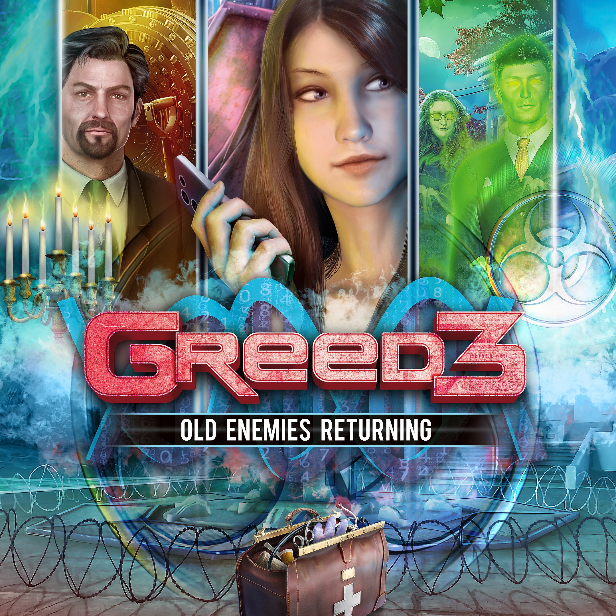 Boxart for Greed 3: Old Enemies Returning
