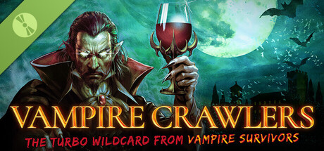 Boxart for Vampire Crawlers: The Turbo Wildcard from Vampire Survivors Demo