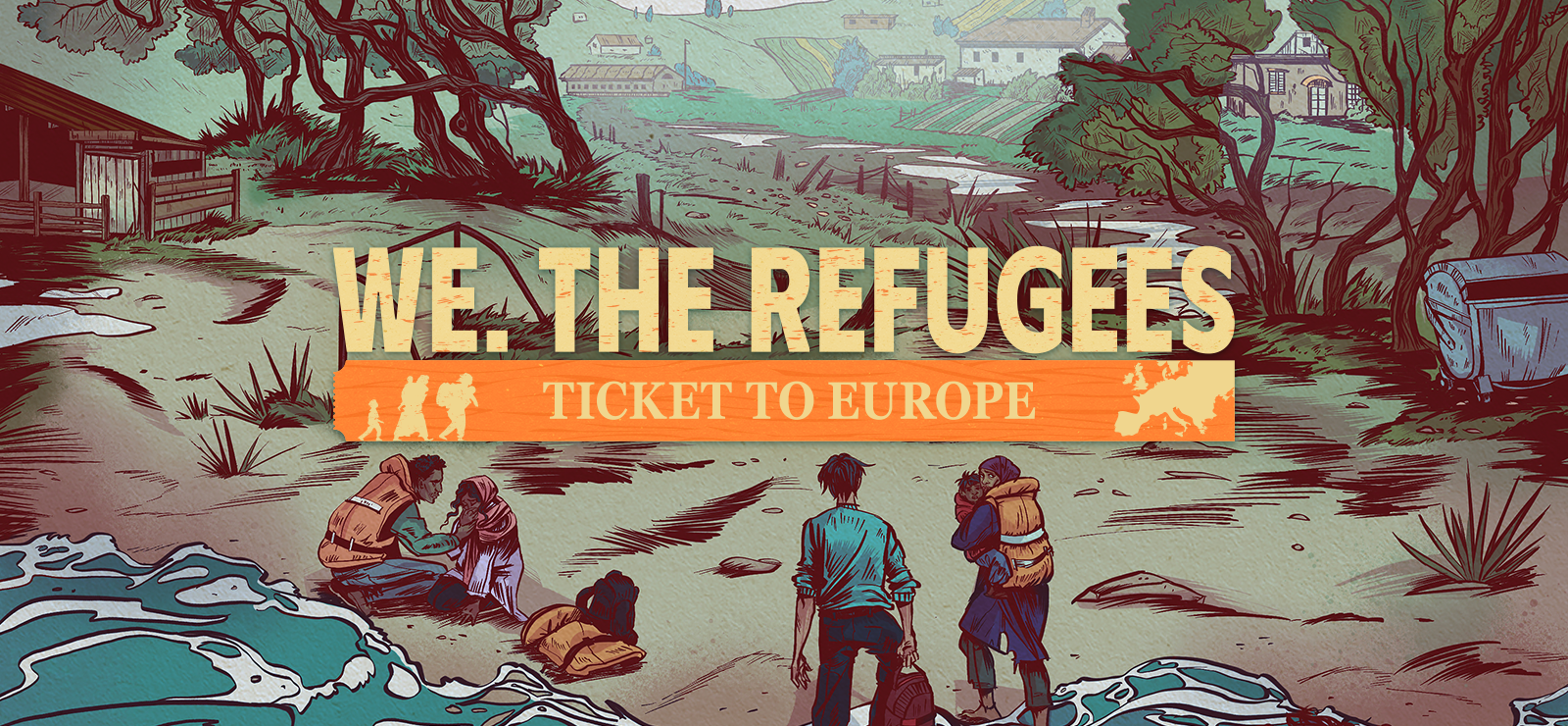 Boxart for We. The Refugees: Ticket to Europe