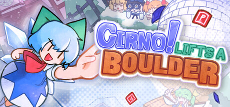 Boxart for Cirno! Lifts a Boulder
