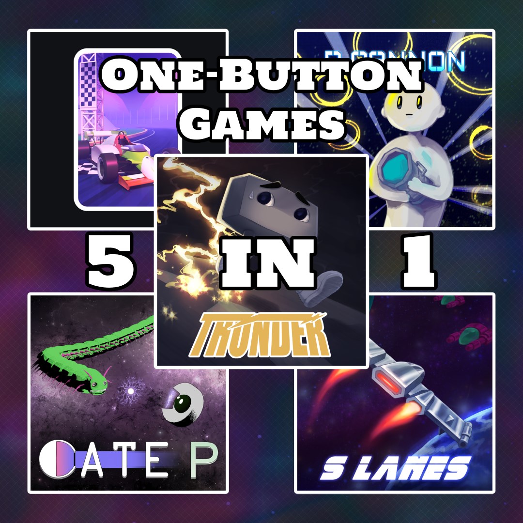 Boxart for One Button Games 5-in-1 (Xbox Series)