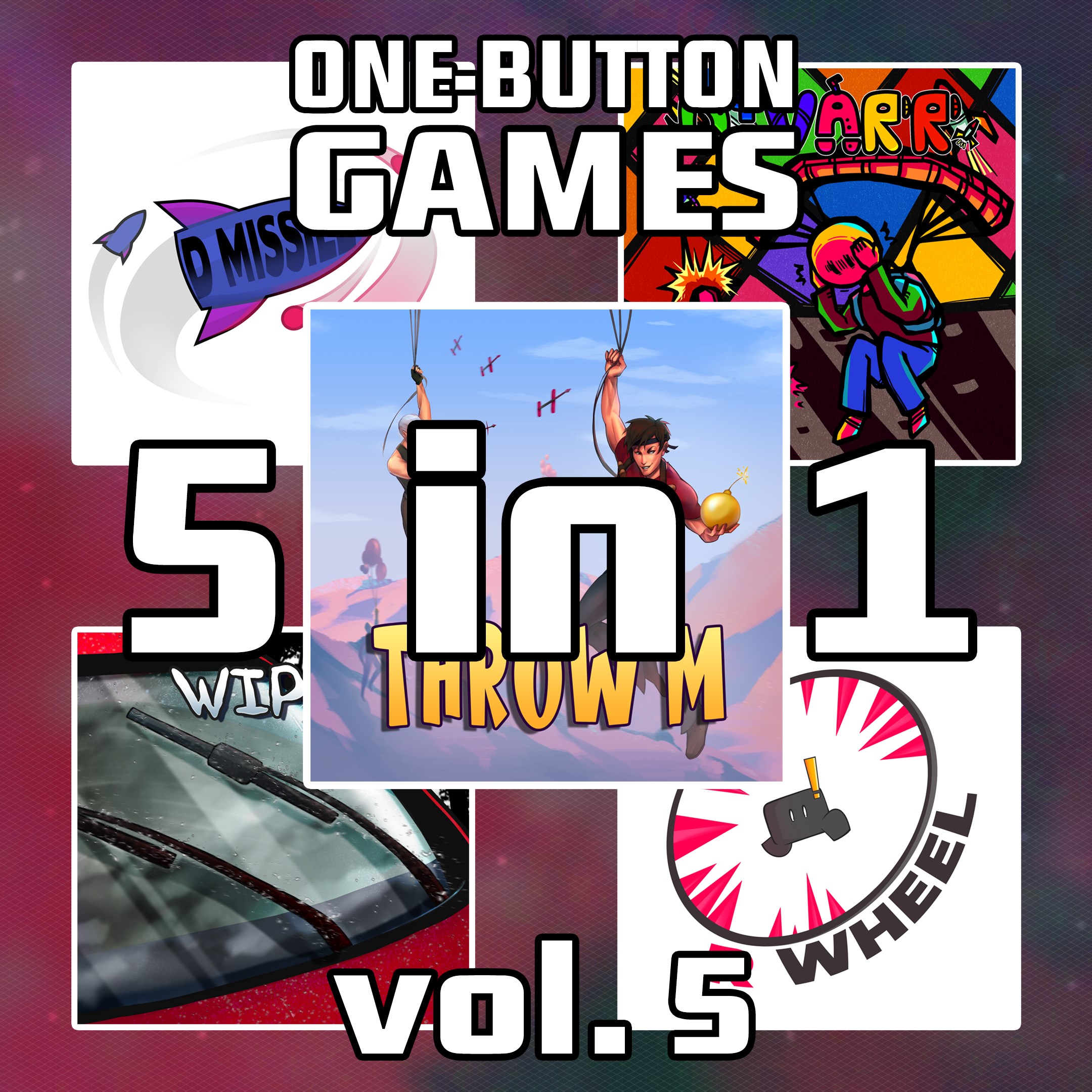 Boxart for One Button Games 5-in-1 vol. 5 (Xbox One)